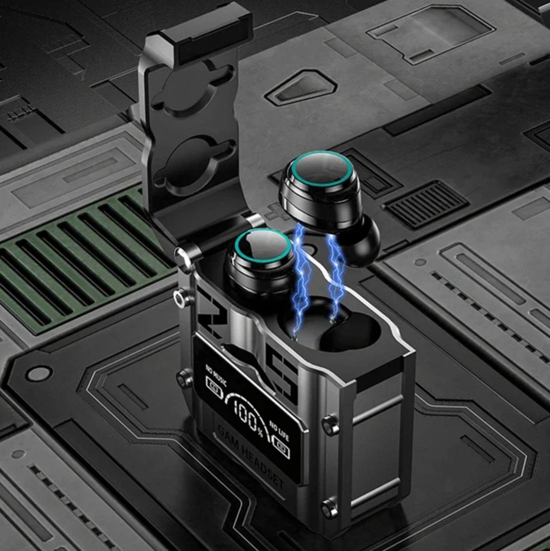 TWS M25 Earbuds – Wireless Bluetooth Earphones with Deep Bass, Noise Cancellation & Long Battery Life