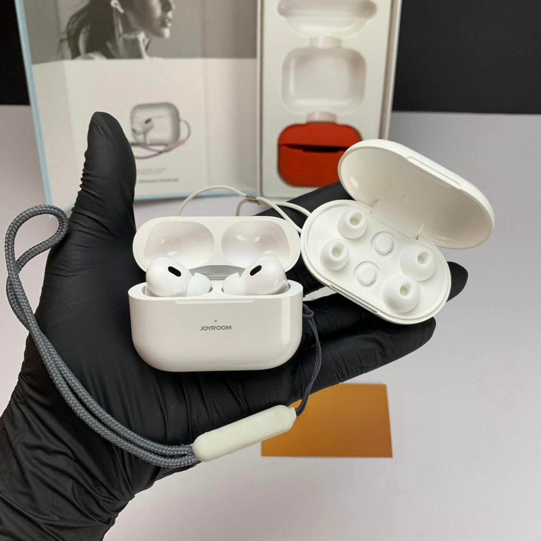 JR T03S Pro Wireless Earbuds with ANC | Bluetooth 5.2, Noise Cancellation, TWS, Wireless Charging